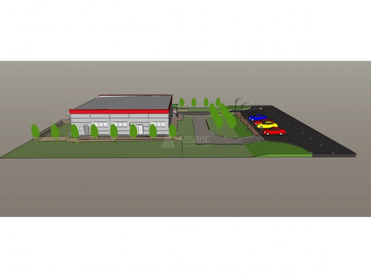 3D визуализация Магазин из сэндвич-панелей - фото 17