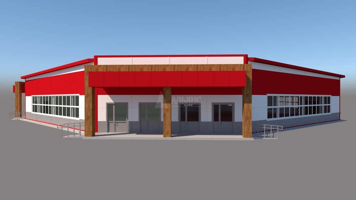 3D визуализация Магазин - фото 1